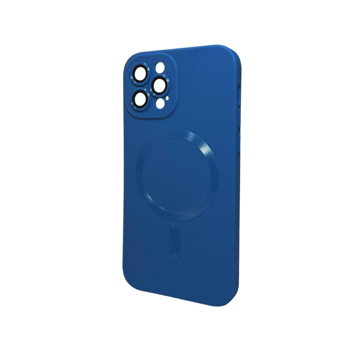 Противоударный чехол для Apple iPhone 12 Pro Cosmic Frame MagSafe Color / Navy Blue Противоударный чехол для Apple iPhone 12 Pro Cosmic Frame MagSafe Color / Navy Blue
