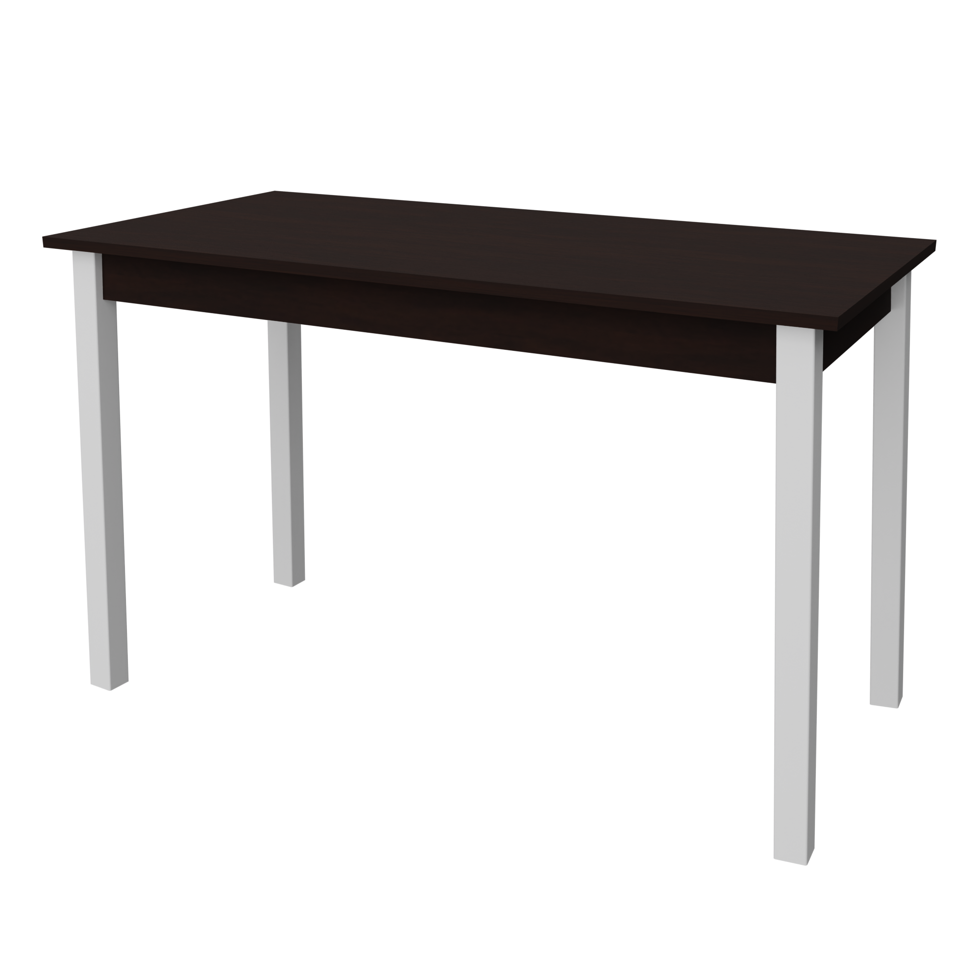 Стол обеденный Неман МЭН Венге/Белый