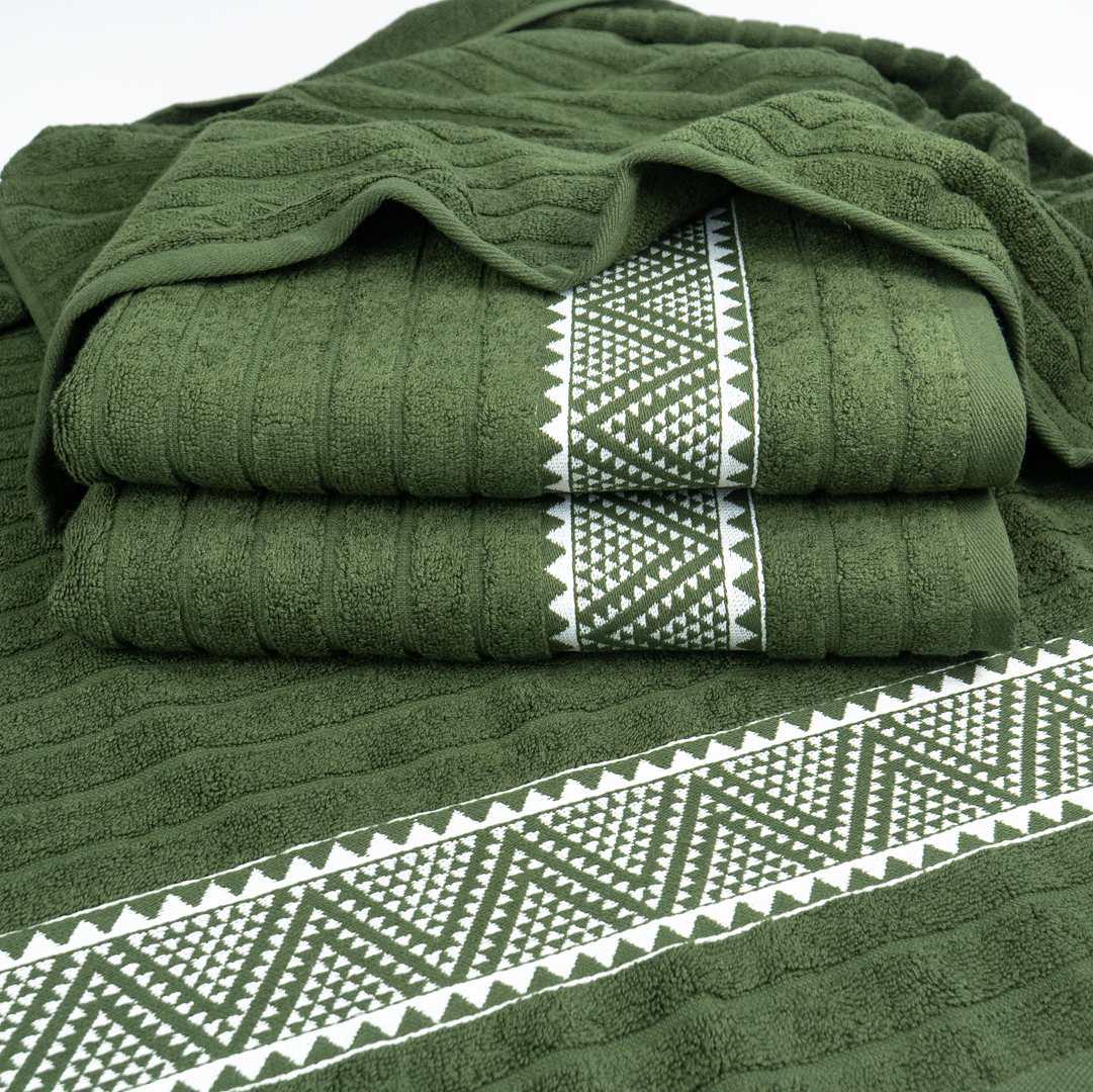 Полотенце махровое для рук GM Textile Зипп 40х70 см Хаки (500-70-zip-Khaki) - фото 4