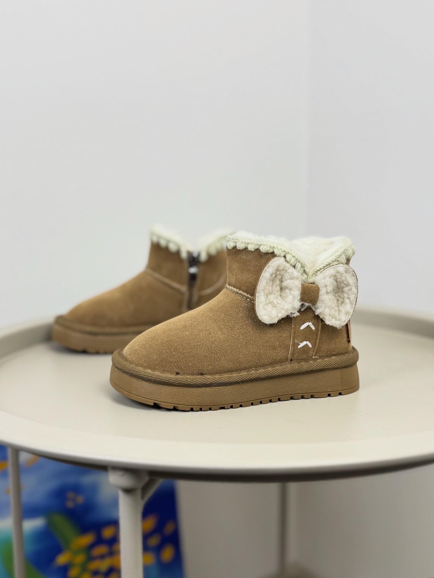 Ботинки детские зимние 1641 р. 26 Бежевый (30410786) - фото 5 Ботинки детские зимние 1641 р. 26 Бежевый (30410786) - фото 5