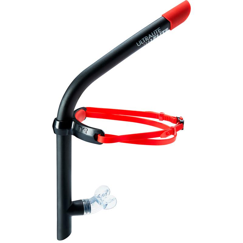 Трубка для плавання TYR Ultralite Snorkel Elite Чорний (LSNKLELT1)