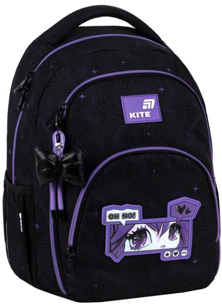 Рюкзак шкільний з ортопедичною спинкою KITE Education teens K26-905M-1 Anime Girl (000996202)