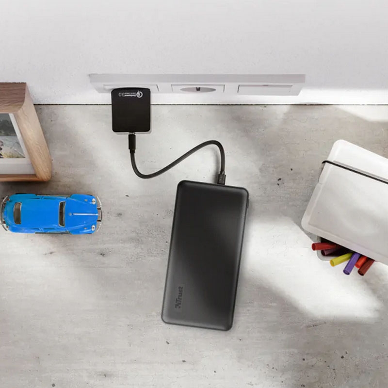 Повербанк Trust Primo 20000 mAh Black (23593) - фото 7 Повербанк Trust Primo 20000 mAh Black (23593) - фото 7