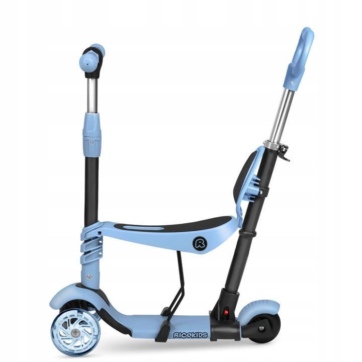 Самокат-біговел триколісний Ricokids Todi 3в1 (17687117) - фото 5 Самокат-біговел триколісний Ricokids Todi 3в1 (17687117) - фото 5