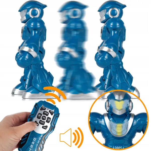 Интерактивный танцующий робот Dancing Robot на пульте управления Голубой (ROB62125) - фото 8