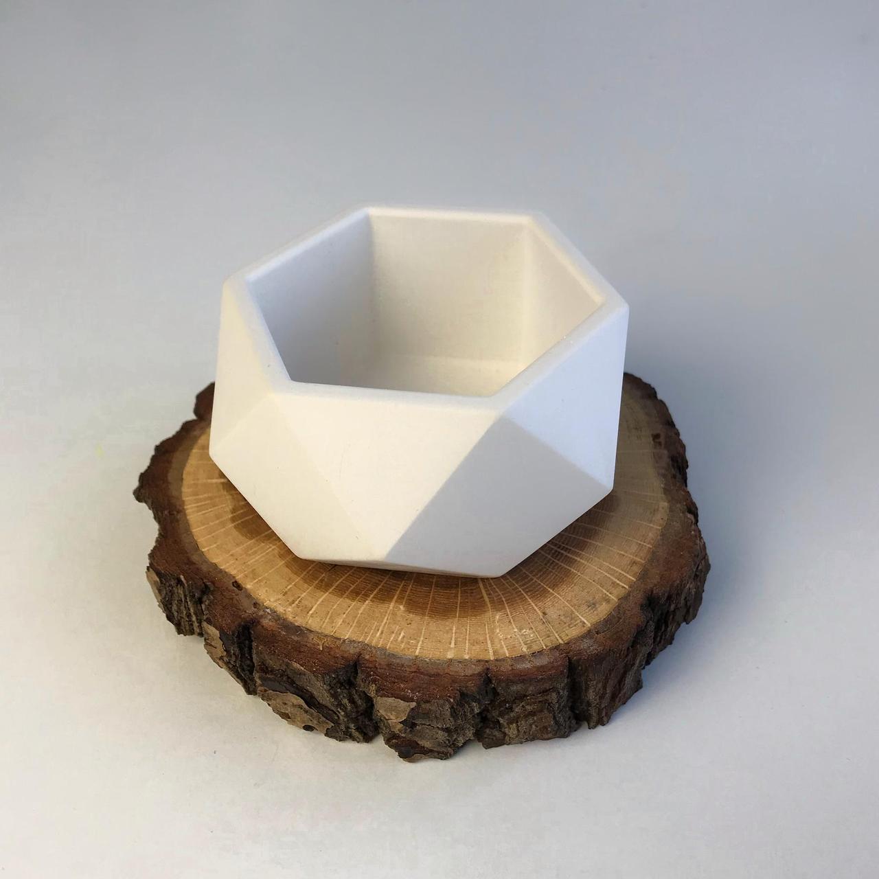 Набор кашпо для творчества из гипса 4 шт (23712429) - фото 5 Набор кашпо для творчества из гипса 4 шт (23712429) - фото 5