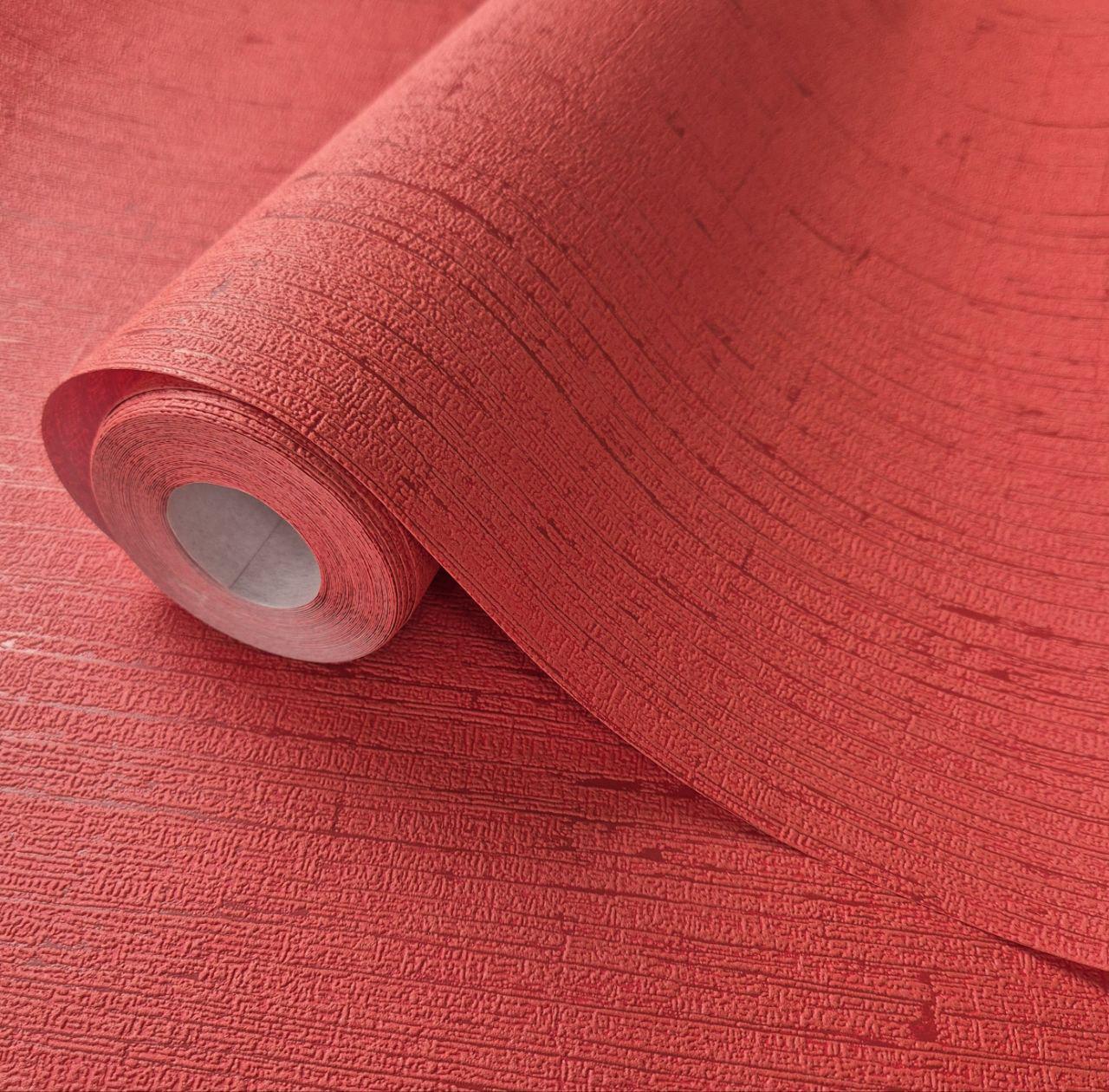 Обои виниловые Marburg 82098 0,53х10,05 м Красный (29710192)