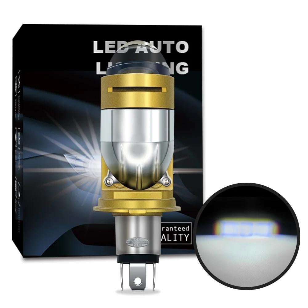 Автомобильные мини-линзы LED H4 Bi-LED 100W 26000Lm 6000K IP68 2 шт. - фото 7