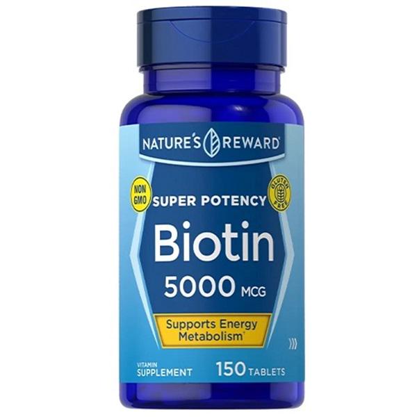 Біотин Nature's Reward Biotin 5000 mcg 150 табл. (000019973)