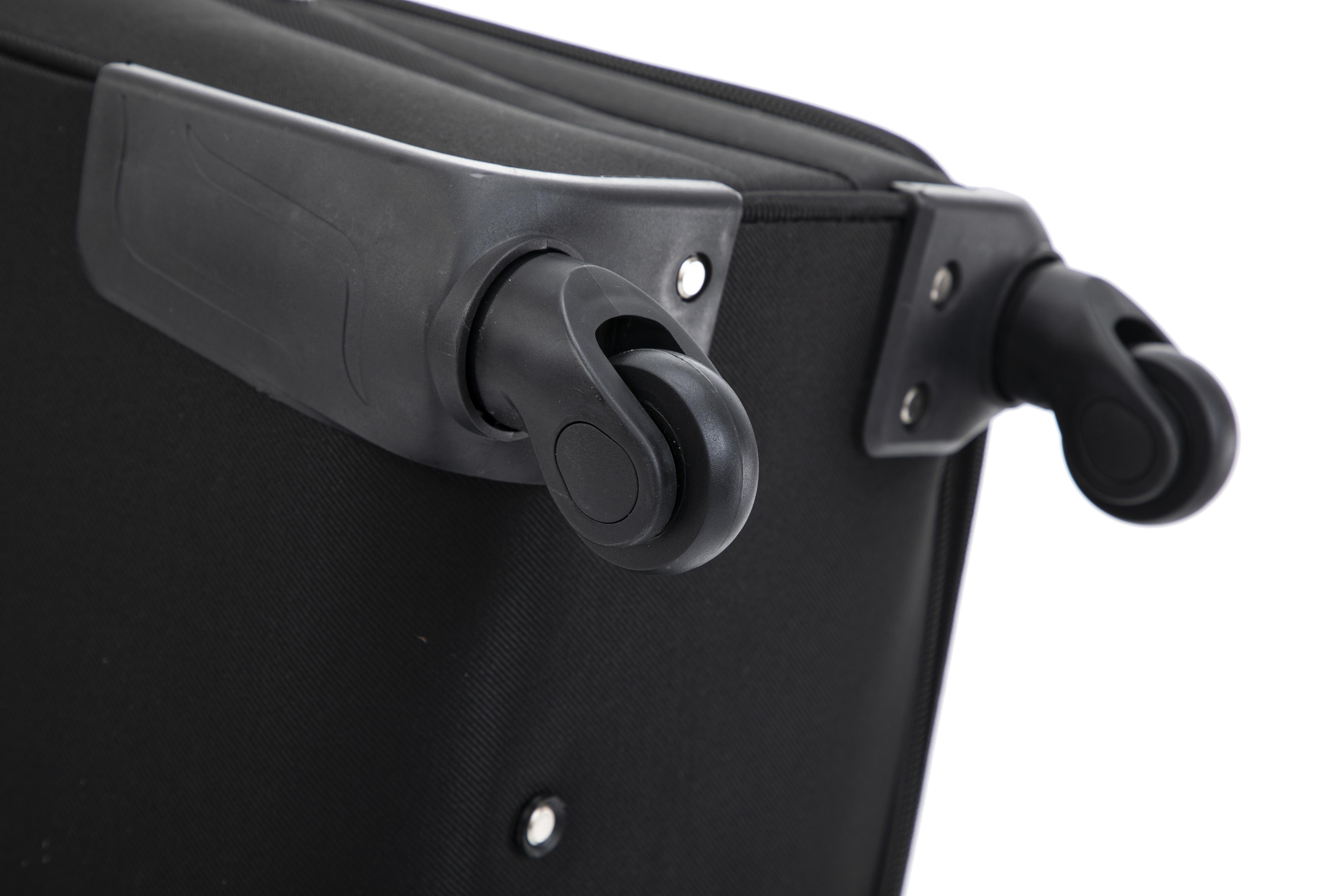 Чемодан Bonro Tourist 4 колеса 3 шт. Чорний (2193) - фото 8 Чемодан Bonro Tourist 4 колеса 3 шт. Чорний (2193) - фото 8