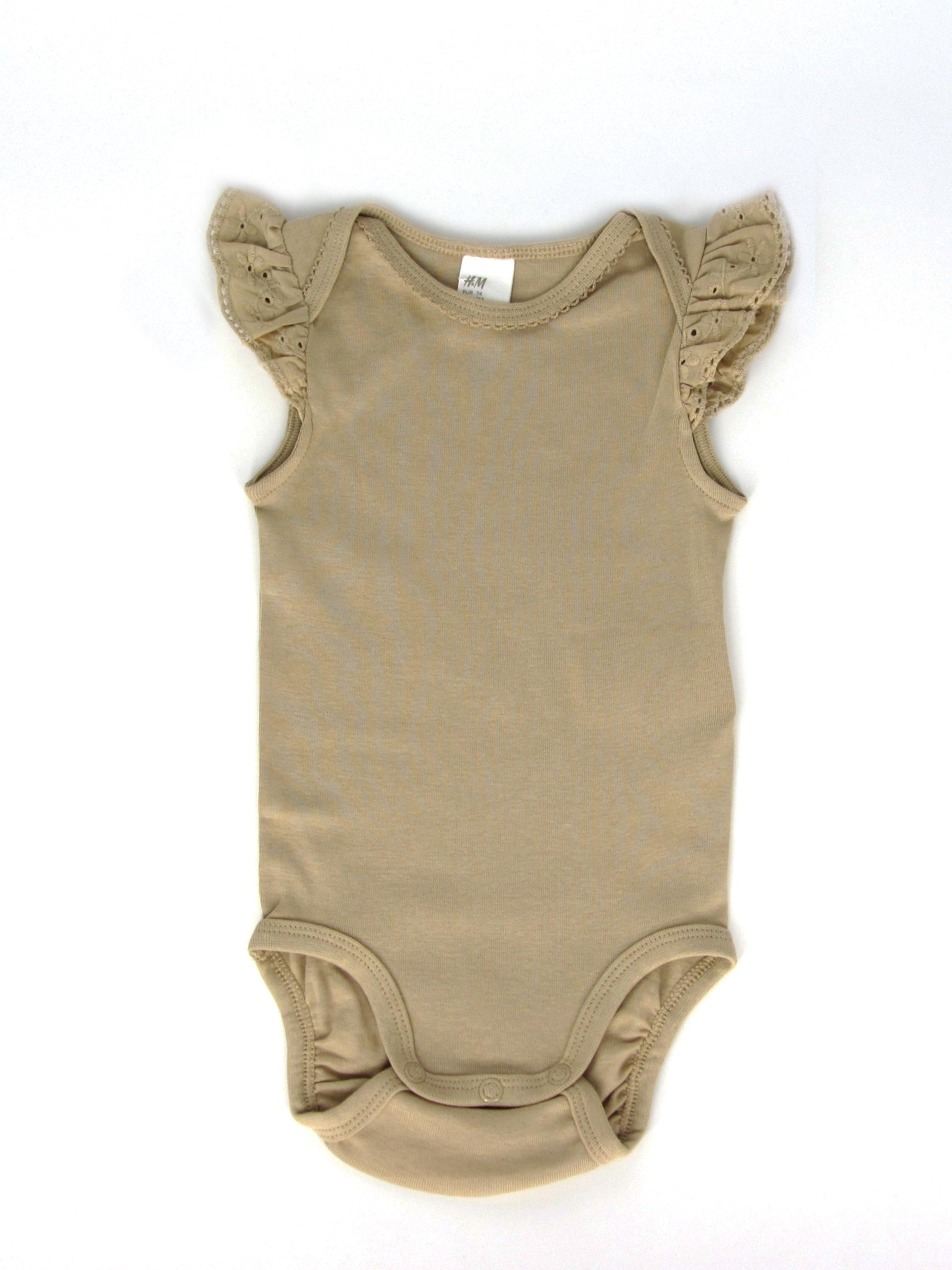 Боді H&M р. 74 см Бежевий (A3011126298)