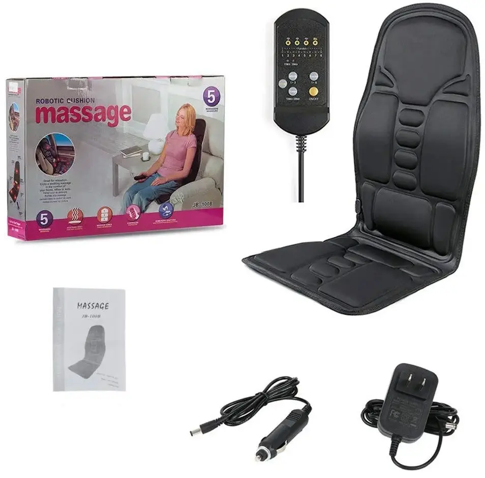 Масажна накидка з підігрівом Massage Cushion JB-100B 12/220V з пультом (22060829) - фото 10