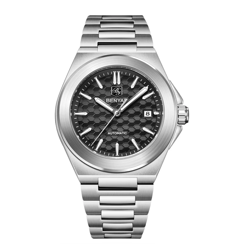 Наручний годинник Benyar BY-5219 Silver/Black