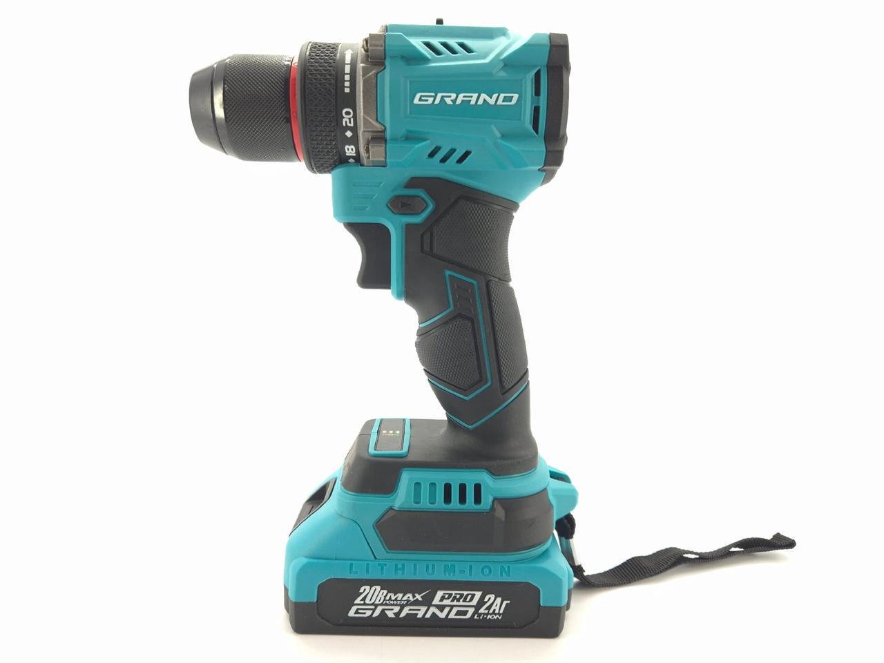 Шуруповерт аккумуляторный Grand ДА-20/2 BL PRO (2882454564)