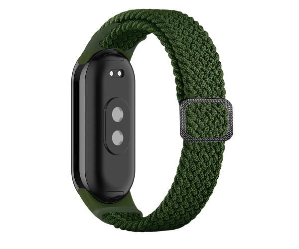 Ремешок Textile Elastic для Xiaomi Smart Band 8/Smart Band 9 Зеленый Ремешок Textile Elastic для Xiaomi Smart Band 8/Smart Band 9 Зеленый