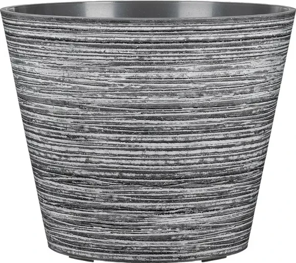 Кашпо для цветов Scheurich Purista пластиковое 30“ Серый (A-011404)
