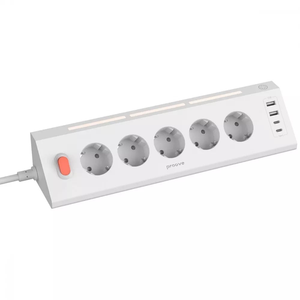 Фільтр мережі Proove Prism Socket Білий (27317029) - фото 2