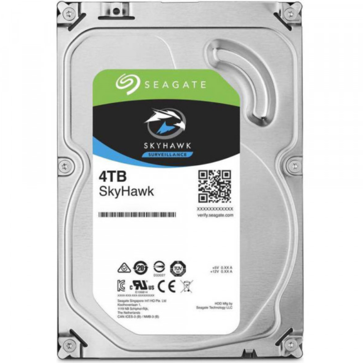 Жесткий диск HDD Seagate SkyHawk 4000 GB 256M SATA III (ST4000VX016)
