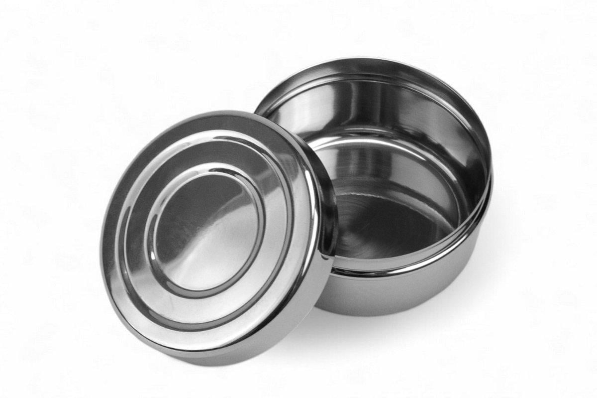 Банка для спецій і сипучих продуктів One Chef з кришкою з нержавіючої сталі 100 мл d 6 см h 3,5 см