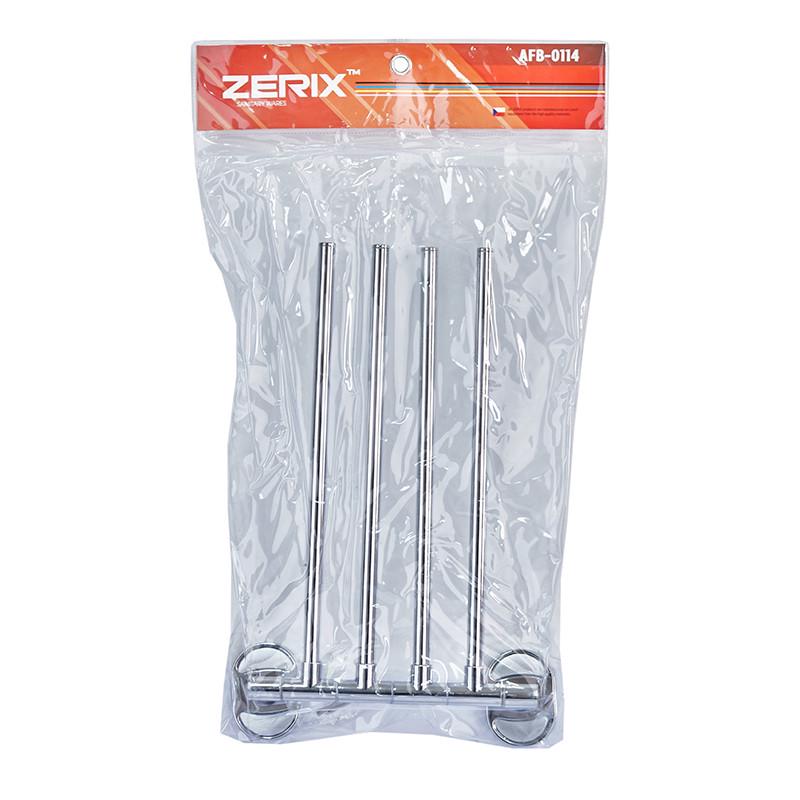 Держатель для полотенец Zerix с четырьмя поворотными планками (AFB-0114) - фото 4 Держатель для полотенец Zerix с четырьмя поворотными планками (AFB-0114) - фото 4