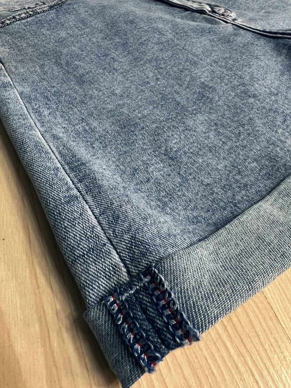 Шорты женские джинсовые Derun 7025-7027-7028-7030 р. 38 Голубой (26852043) - фото 8