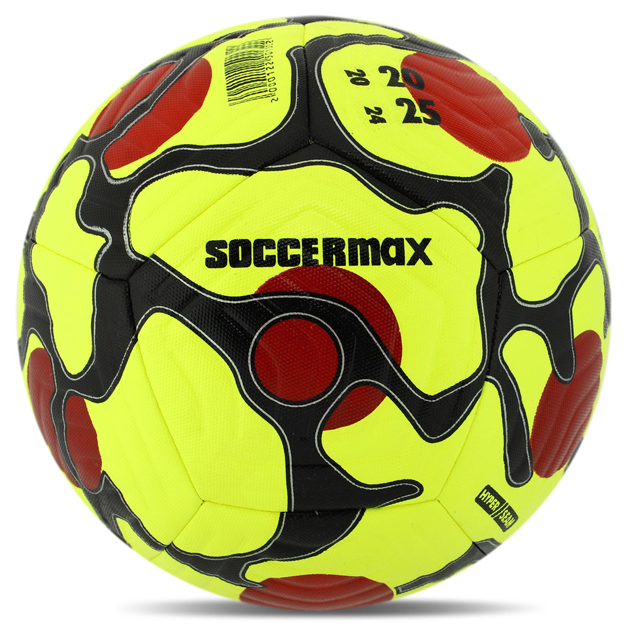 Футбольный мяч Hybrid SOCCERMAX FB-4364 №5 PU Желтый