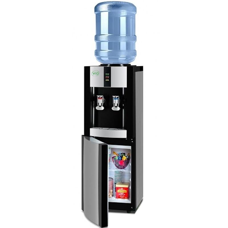 Кулер для води ViO X172-FEC з електронним охолодженням та шафкою Чорний