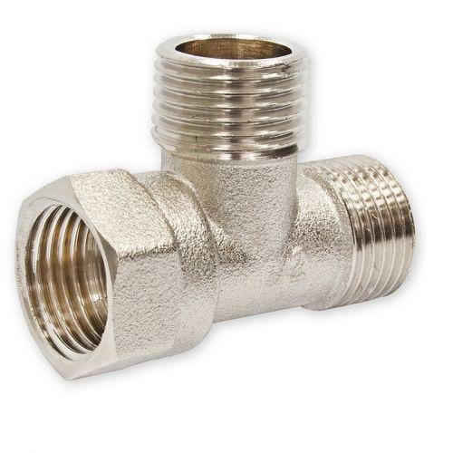 Тройник SANTAN SF 1" внн переходной никелированный