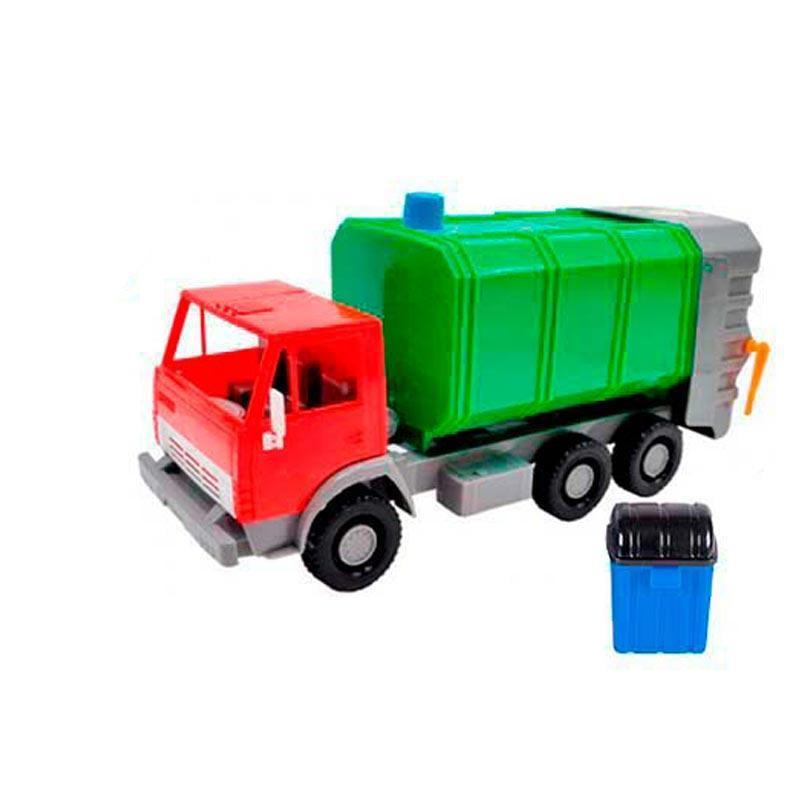 Машинка Мусоровозы Орион Х1 Камаз пластиковая 405 Red/Green (2855227291)