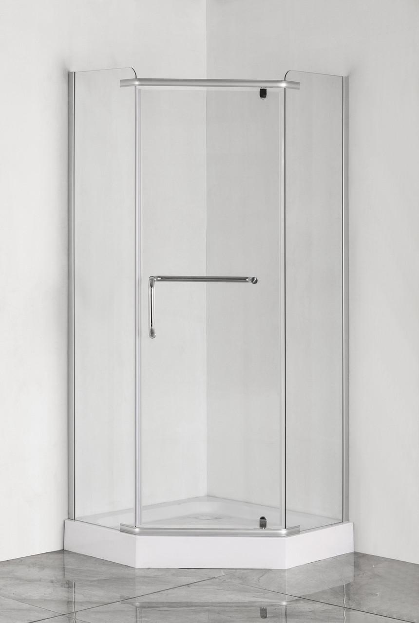 Душевая кабина без поддона Mixxus LINES SC01-90x90x185-TR прозрачное стекло 6 мм Chrome (MI6915) - фото 4 Душевая кабина без поддона Mixxus LINES SC01-90x90x185-TR прозрачное стекло 6 мм Chrome (MI6915) - фото 4