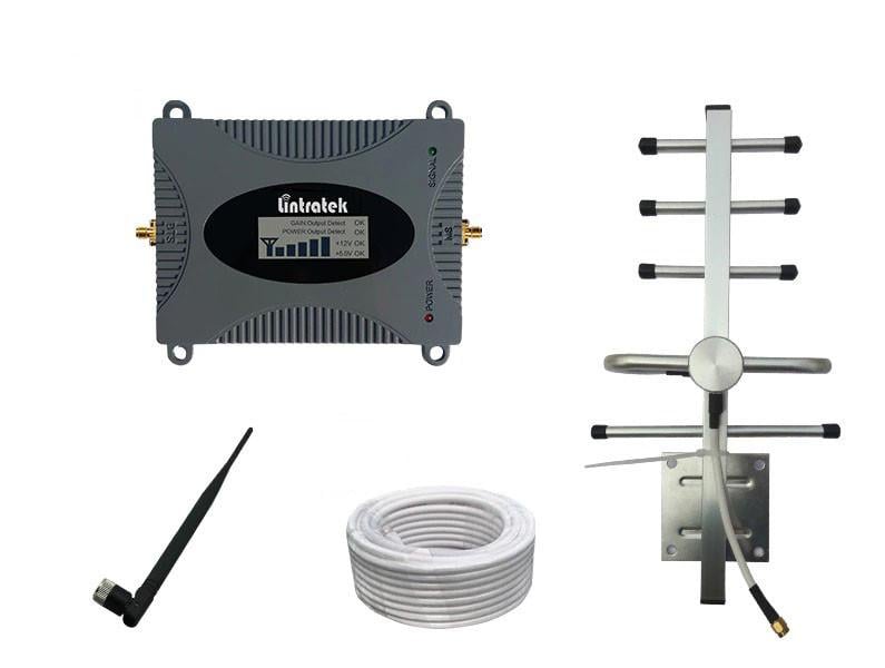 Усилитель GSM Lintratek KW16L 1800MHZ мобильной связи и интернета полный комплект (19264)