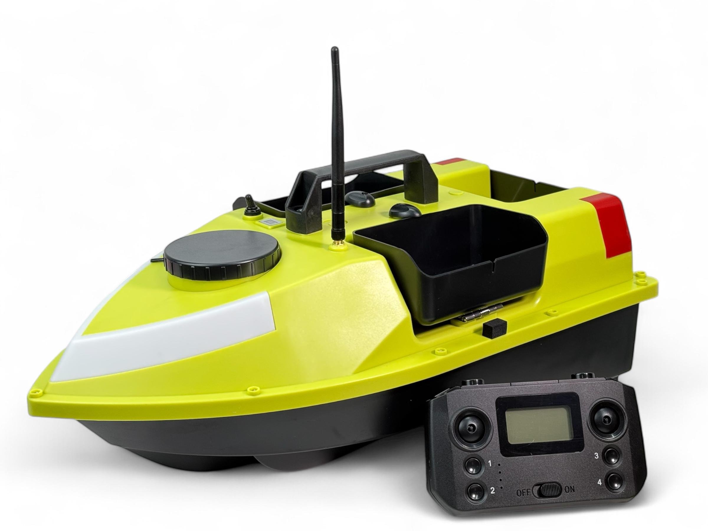 Карповый кораблик Flytec D20 3 бункера GPS на 99 точек/автопилот