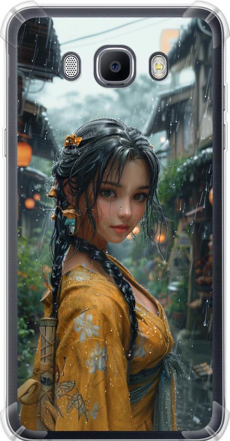 Чехол на Samsung Galaxy J7 (2016) J710F Anime-girl (6133sp-263-42517)