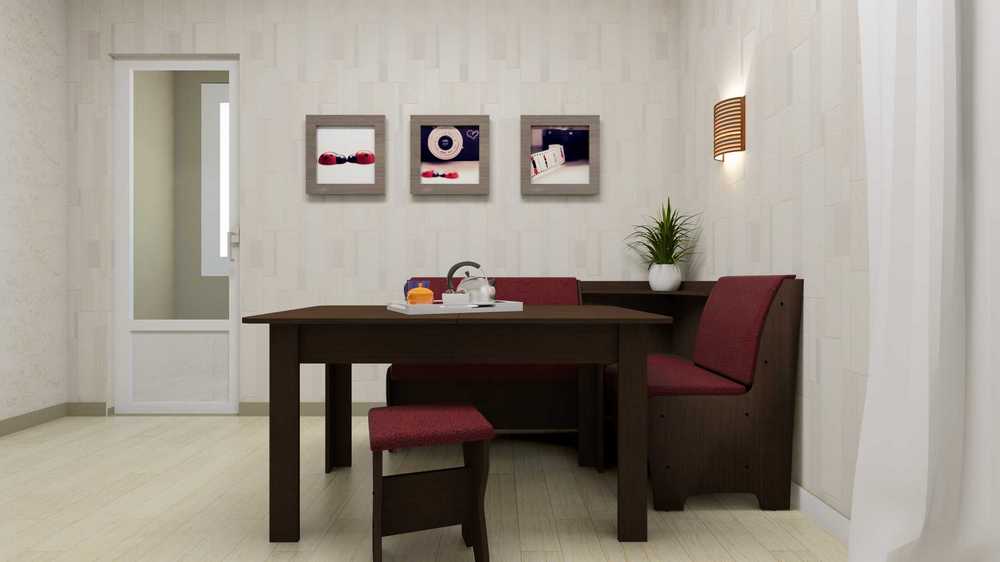 Стол кухонный раскладной Компанит КС-5 Орех экко (60c733f656ed397aa710488c) - фото 3 Стол кухонный раскладной Компанит КС-5 Орех экко (60c733f656ed397aa710488c) - фото 3