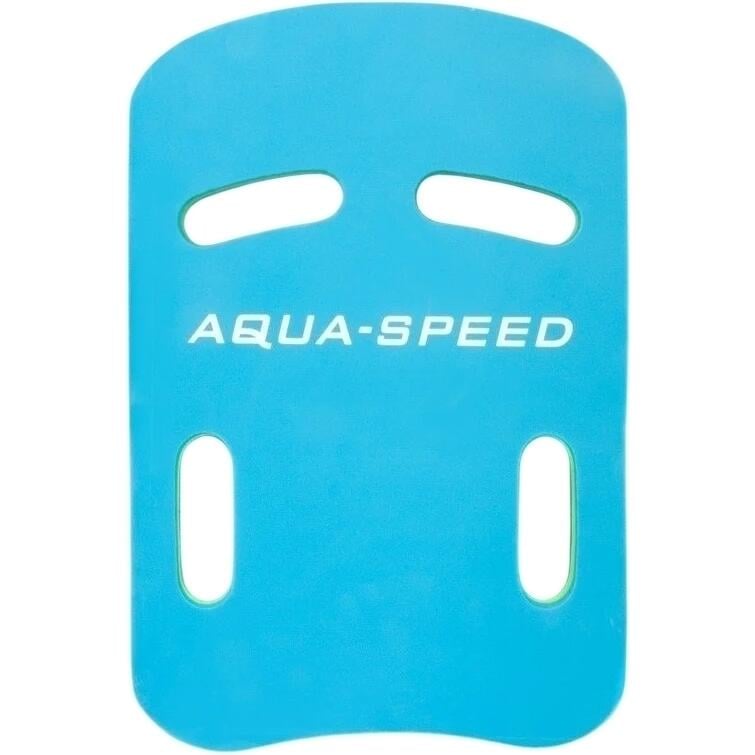 Доска для плавания Aqua Speed VERSO KICKBOARD Голубо-салатовый (183)