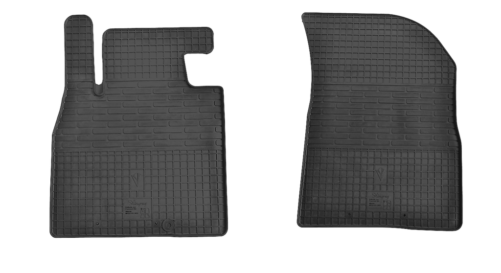 Коврики резиновые передние Nissan Micra K13 13 1014142F Stingray 2 шт.