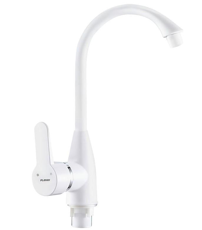 Смеситель для кухни PLAMIX Mario-011W White (PM0609) Смеситель для кухни PLAMIX Mario-011W White (PM0609)