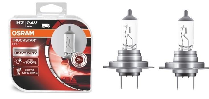 Автолампа H7 TruckStar Pro+120 24V 70W PX26d 2 шт. (64215TSPHCB)