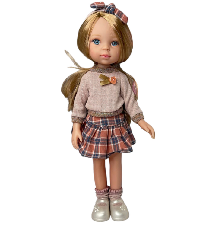 Лялька з аксесуарами в спідниці з рухомими суглобами 33 см (2694877293)