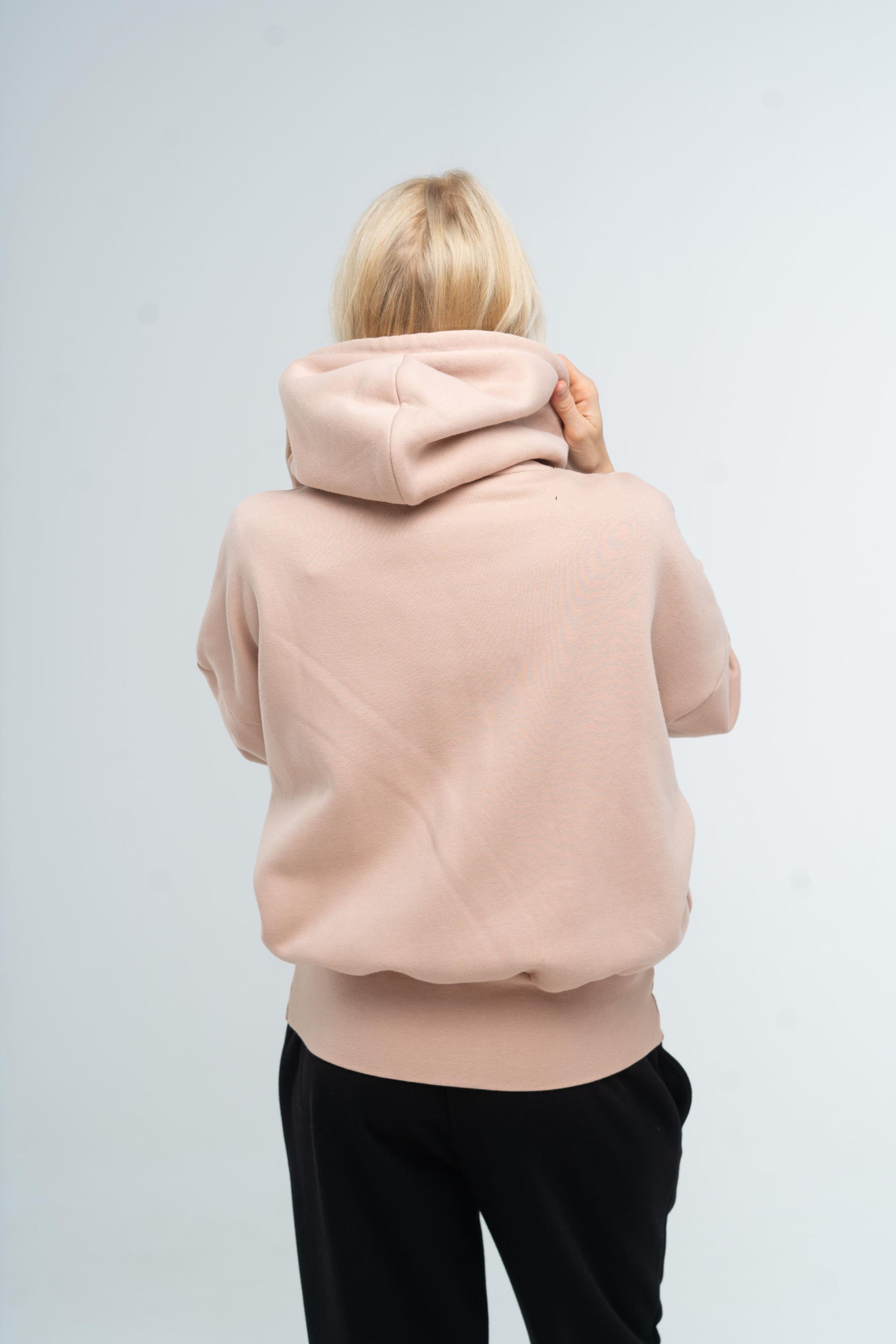 Толстовка жіноча утеплена ROZA 220104 L Піщаник (4824005663550) - фото 2 Толстовка жіноча утеплена ROZA 220104 L Піщаник (4824005663550) - фото 2