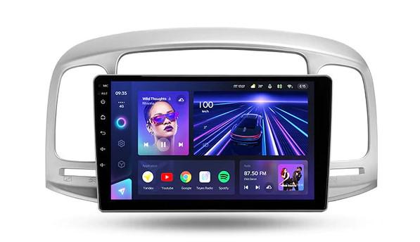 Автомагнитола штатная Teyes CC3 6/128 GB 4G/WiFi для Hyundai Accent MC 2006-2011 9" (AR-53176)