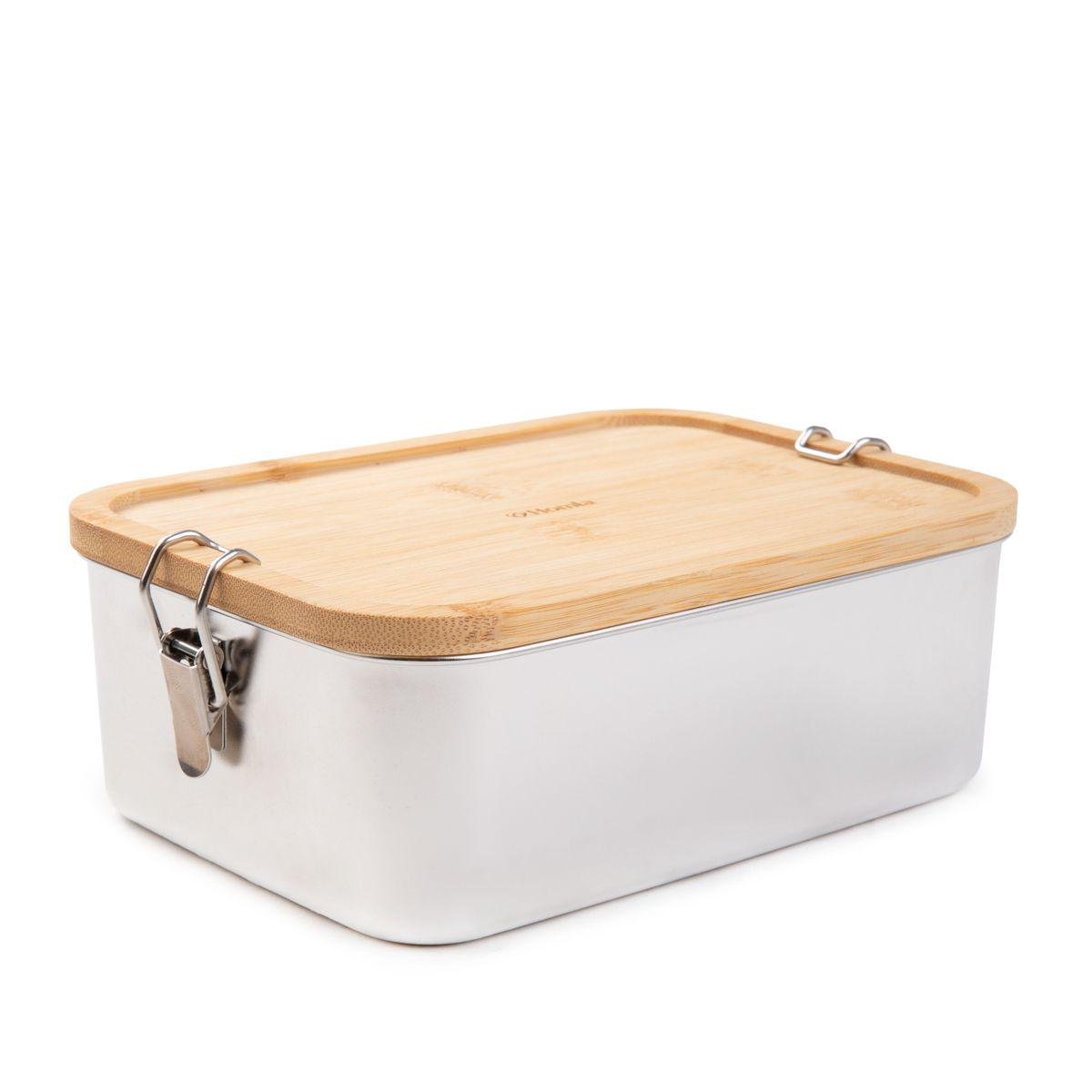 Ланч-бокс Homla NUKKA 1,6 л Серебристый (218082)