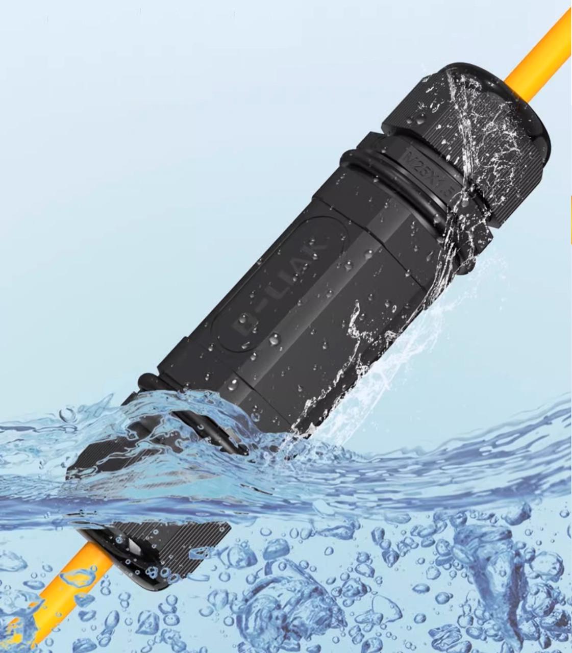 Разъем сетевой водо-пыленепроницаемый RJ45 экранированный CAT.6А 10Gbps IP68 (BL-WZO6F) - фото 5 Разъем сетевой водо-пыленепроницаемый RJ45 экранированный CAT.6А 10Gbps IP68 (BL-WZO6F) - фото 5