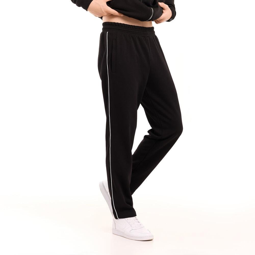 Спортивний костюм чоловічий Brume щільний на блискавці 3XL Чорний (26486/5) - фото 2 Спортивний костюм чоловічий Brume щільний на блискавці 3XL Чорний (26486/5) - фото 2