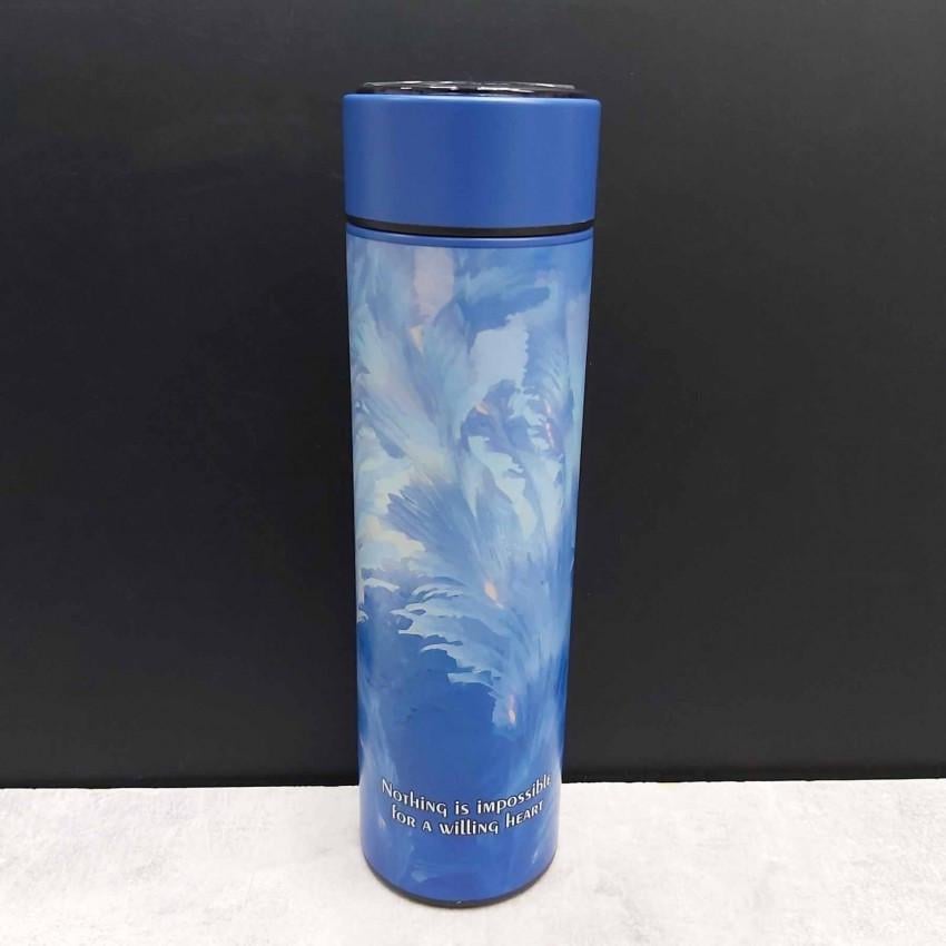 Термос Stenson 3566 S MT з індикатором температури Sky 450 мл Синій (1523718618)