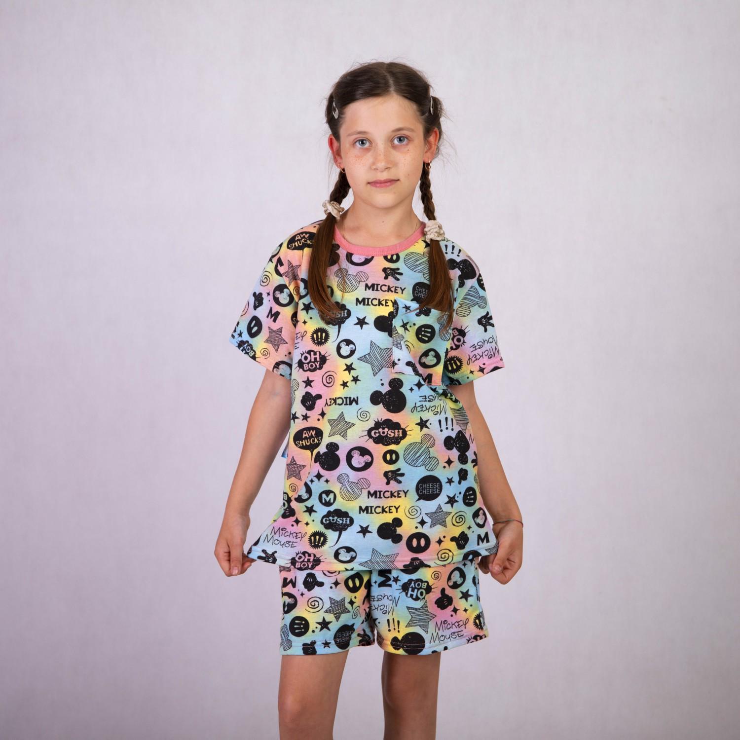 Піжама для дівчинки GO-IN TN1-2074 р. 38 Різнокольоровий - фото 2 Піжама для дівчинки GO-IN TN1-2074 р. 38 Різнокольоровий - фото 2