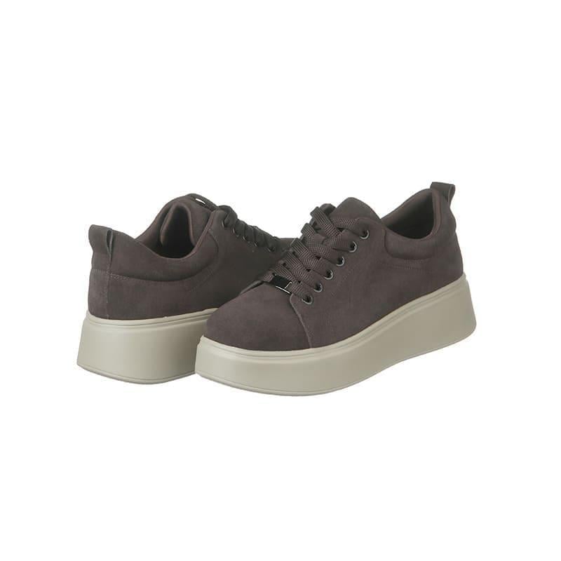 Кеды женские Hengji A537-12 замшевые р. 37 Коричневый (90218)