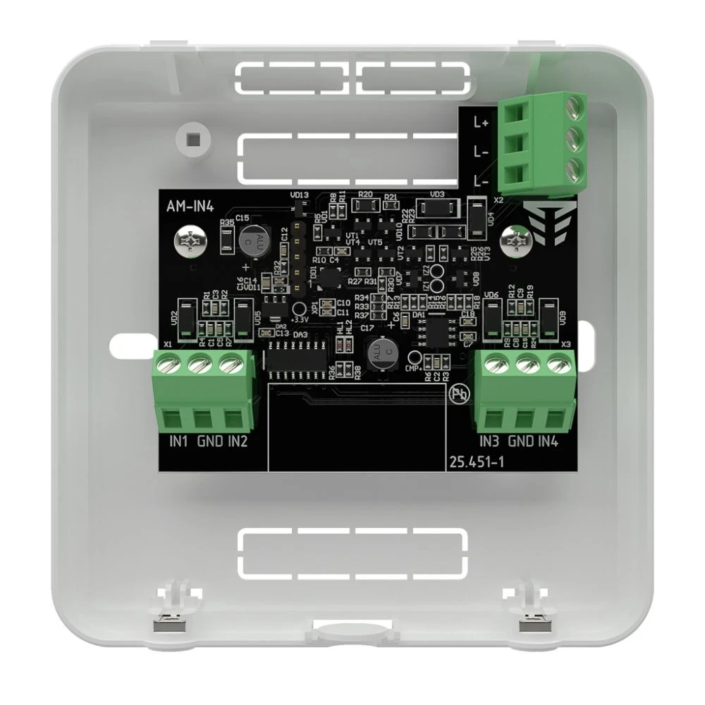 Адресный модуль Tiras AM-IN4 - фото 2