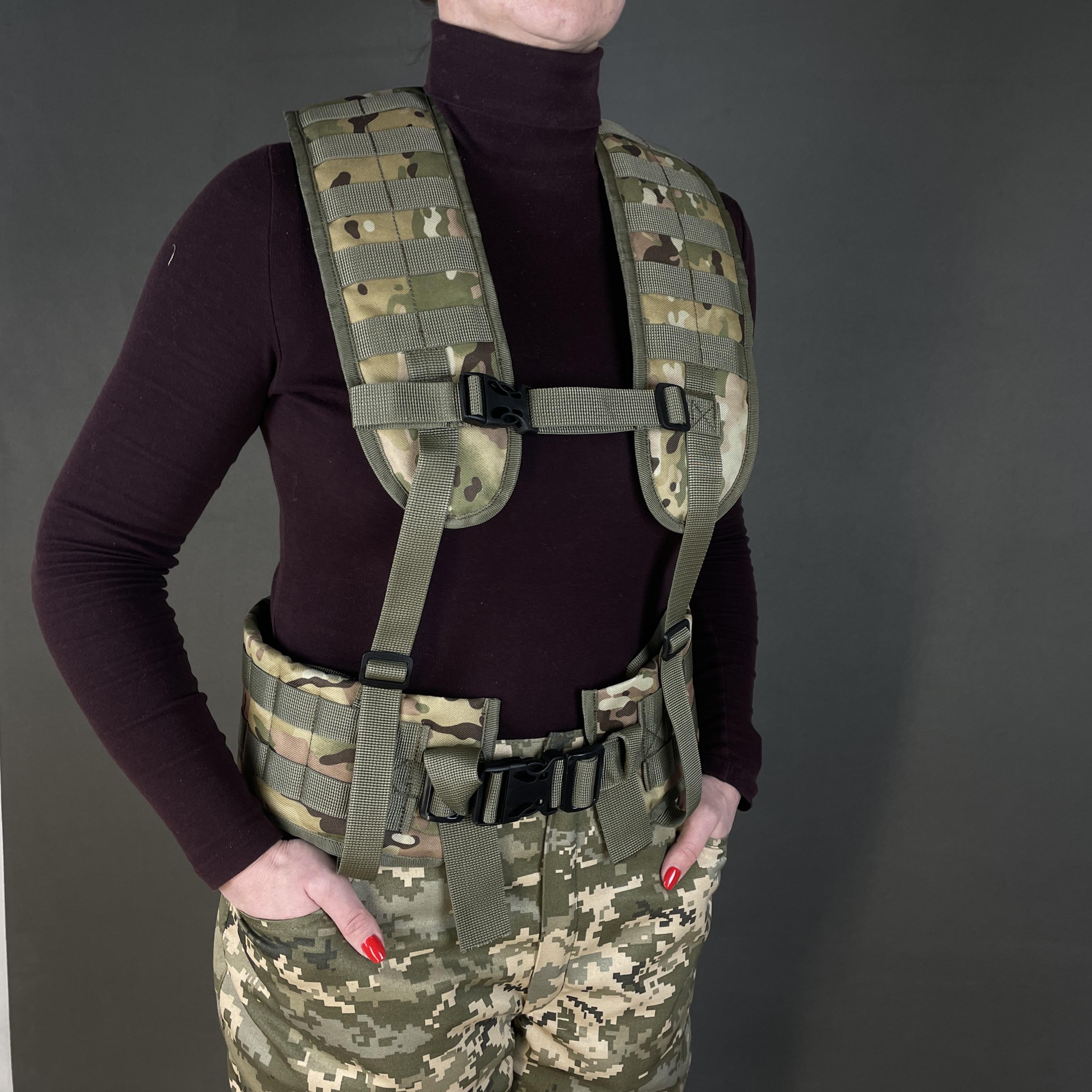 Ременно-плечевая система Molle Мультикам (00008) - фото 5 Ременно-плечевая система Molle Мультикам (00008) - фото 5