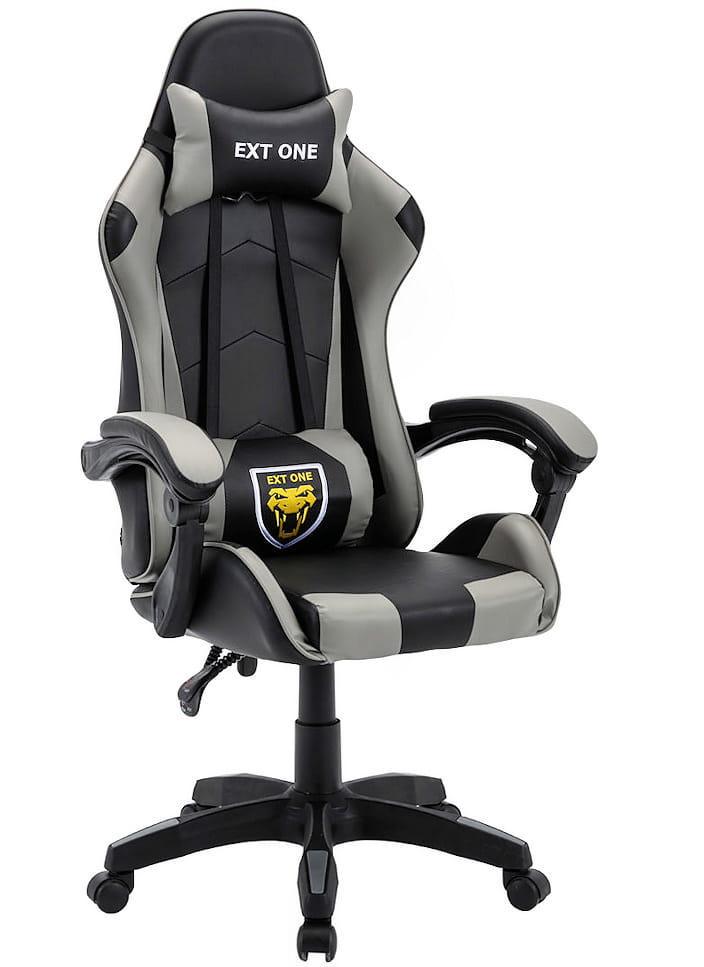 Игровое кресло Extreme EXT ONE экокожа Серый (EXT_ONE_GRAY)